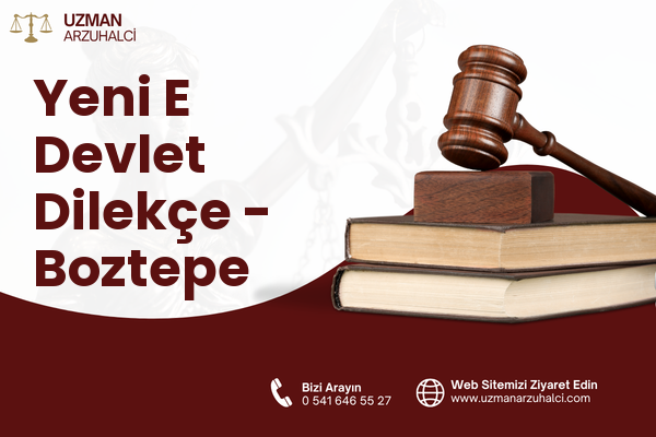 Yeni E Devlet Dilekçe - Boztepe