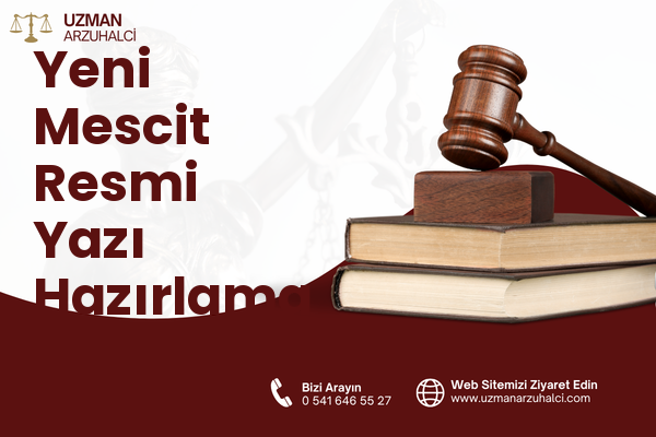 Yeni Mescit Resmi Yazı Hazırlama - Keşan