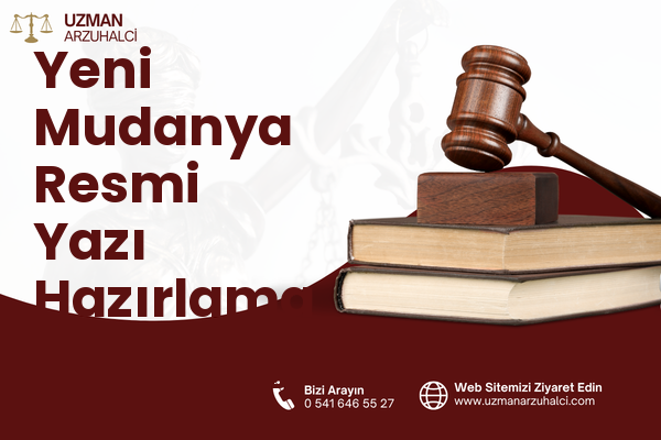 Yeni Mudanya Resmi Yazı Hazırlama - Karataş