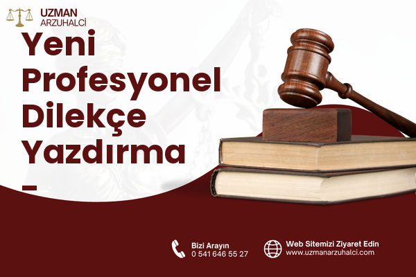 Yeni Profesyonel Dilekçe Yazdırma - Merzifon
