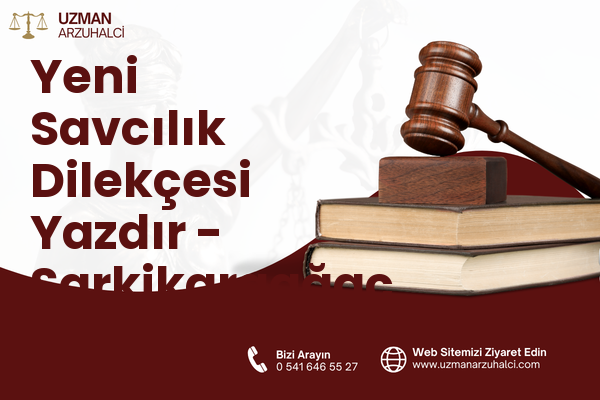 Yeni Savcılık Dilekçesi Yazdır - Şarkikaraağaç