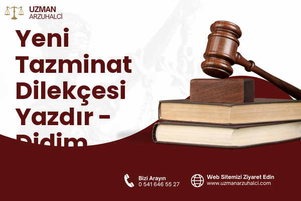 Yeni Tazminat Dilekçesi Yazdır - Didim