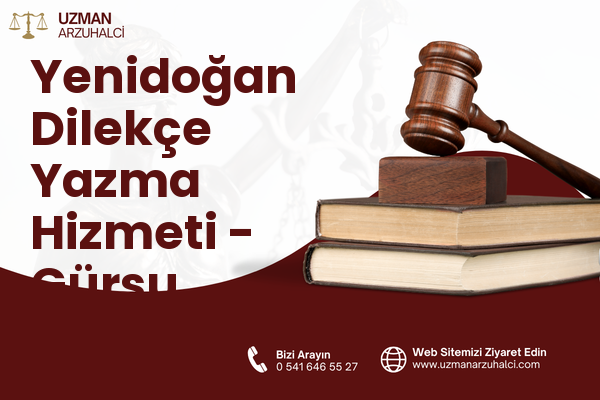 Yenidoğan Dilekçe Yazma Hizmeti - Gürsu