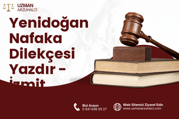Yenidoğan Nafaka Dilekçesi Yazdır - İzmit