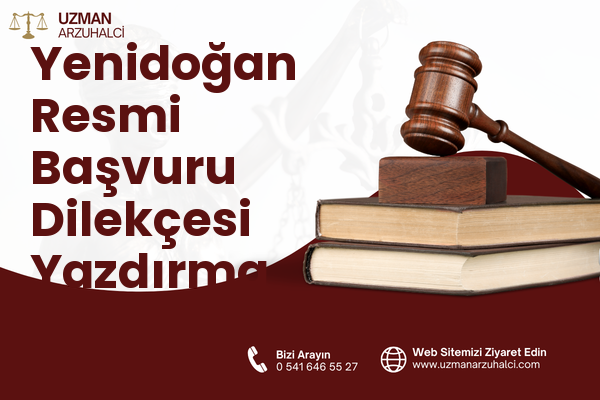 Yenidoğan Resmi Başvuru Dilekçesi Yazdırma - Talas