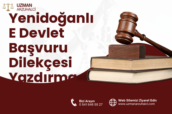 Yenidoğanlı E Devlet Başvuru Dilekçesi Yazdırma - Boztepe
