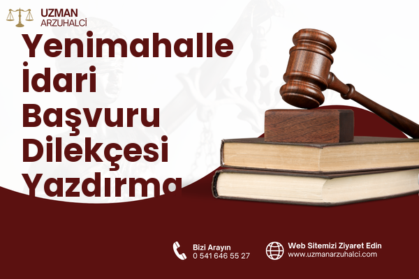Yenimahalle İdari Başvuru Dilekçesi Yazdırma - Boyabat
