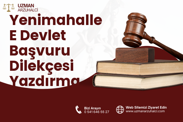 Yenimahalle E Devlet Başvuru Dilekçesi Yazdırma - Kırıkhan
