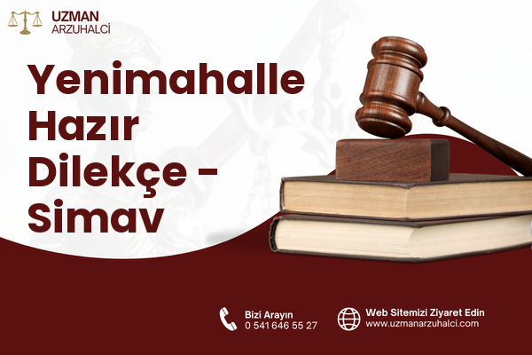 Yenimahalle Hazır Dilekçe - Simav