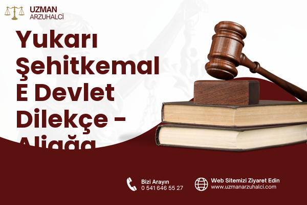 Yukarı Şehitkemal E Devlet Dilekçe - Aliağa