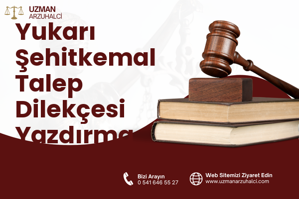 Yukarı Şehitkemal Talep Dilekçesi Yazdırma - Aliağa