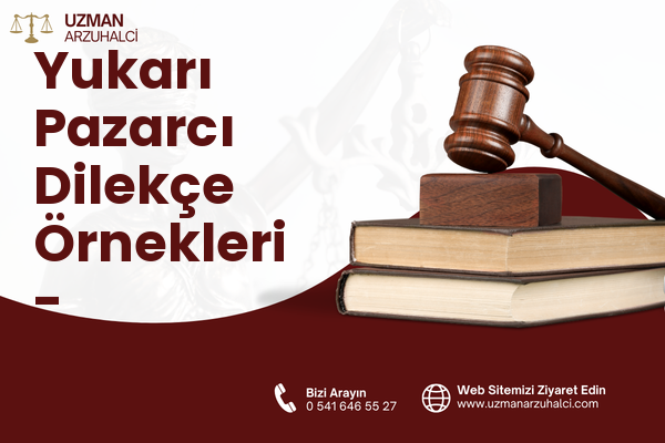 Yukarı Pazarcı Dilekçe Örnekleri - Manavgat