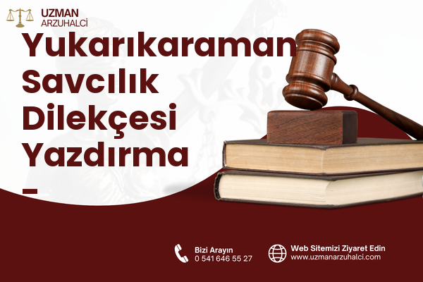 Yukarıkaraman Savcılık Dilekçesi Yazdırma - Korkuteli