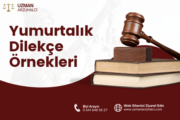 Yumurtalık Dilekçe Örnekleri