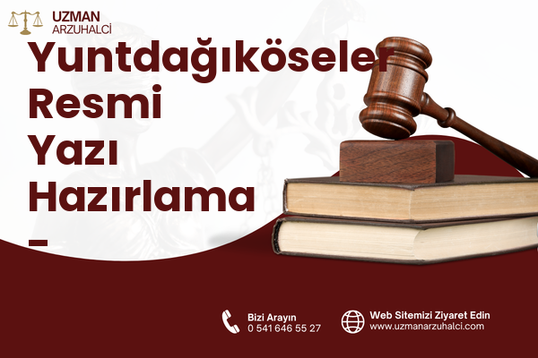 Yuntdağıköseler Resmi Yazı Hazırlama - Yunusemre