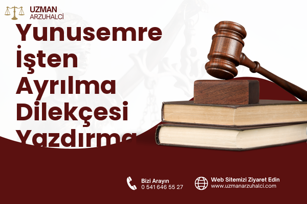 Yunusemre İşten Ayrılma Dilekçesi Yazdırma - Toroslar