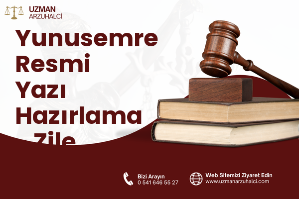 Yunusemre Resmi Yazı Hazırlama - Zile