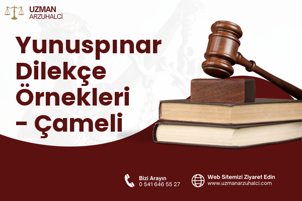 Yunuspınar Dilekçe Örnekleri - Çameli