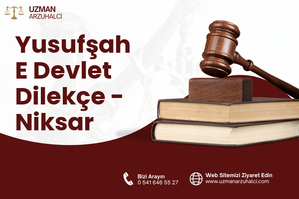 Yusufşah E Devlet Dilekçe - Niksar