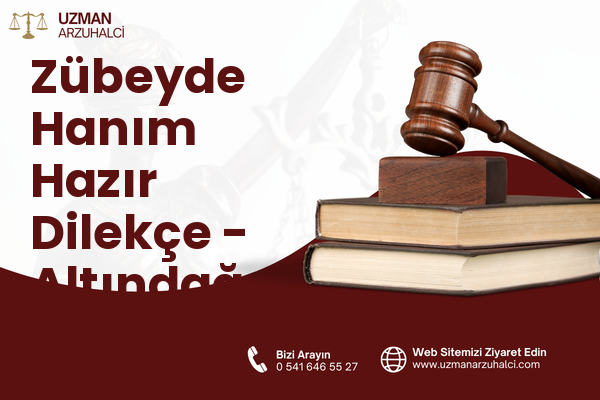 Zübeyde Hanım Hazır Dilekçe - Altındağ