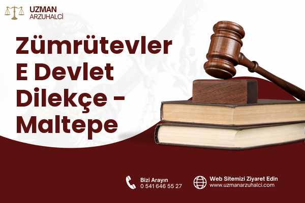 Zümrütevler E Devlet Dilekçe - Maltepe