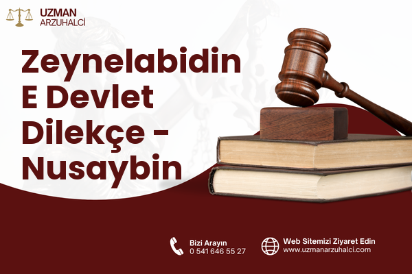 Zeynelabidin E Devlet Dilekçe - Nusaybin