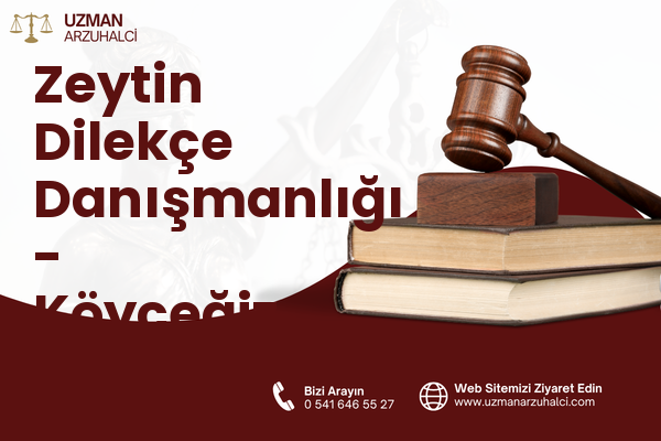 Zeytin Dilekçe Danışmanlığı - Köyceğiz