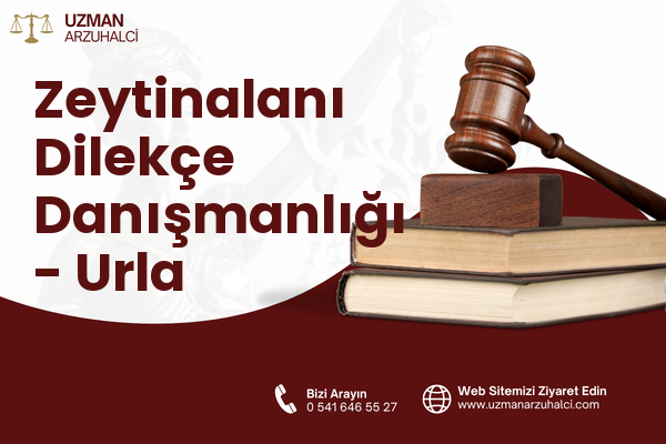 Zeytinalanı Dilekçe Danışmanlığı - Urla